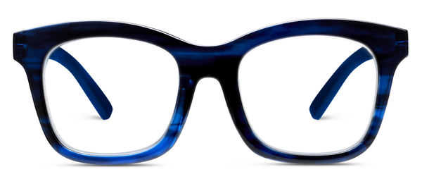 Peepers - To the Maximalist (Blue Light): Coffee/Clear Glitter / Reading / 3.00