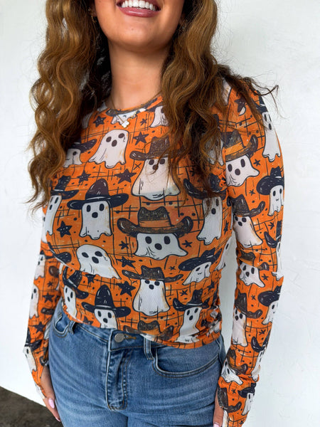 BLAKELEY - PREORDER- MOON CHILD DRESS IT UP MESH TOPS: S/M / VINTAGE HALLOWEEN