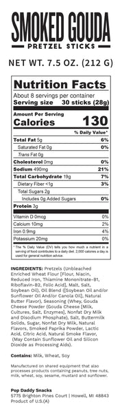 Seasoned Pretzels - 7.5oz - Smoked Gouda