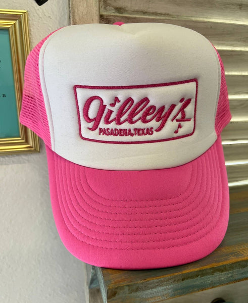 Trucker Hat, Gilley's Club, Pink Hat