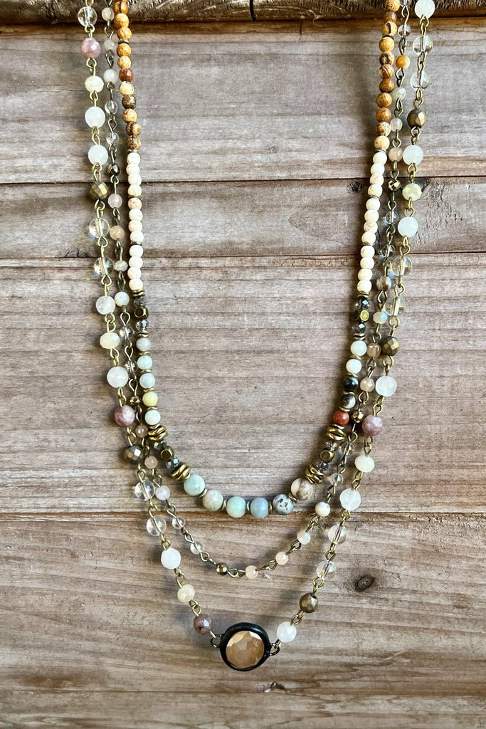 Dylan Designs - Justina Necklace: Imperial Jasper