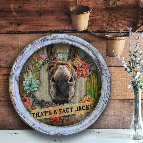 That's a Fact Jack! - Circle Artwork: Medium - 20"