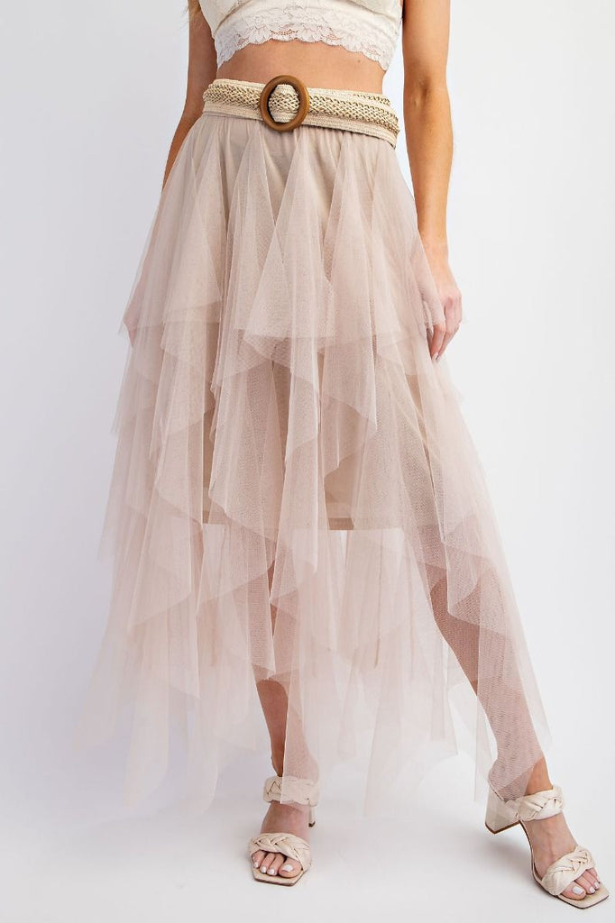 FAIRY MESH MAXI SKIRT