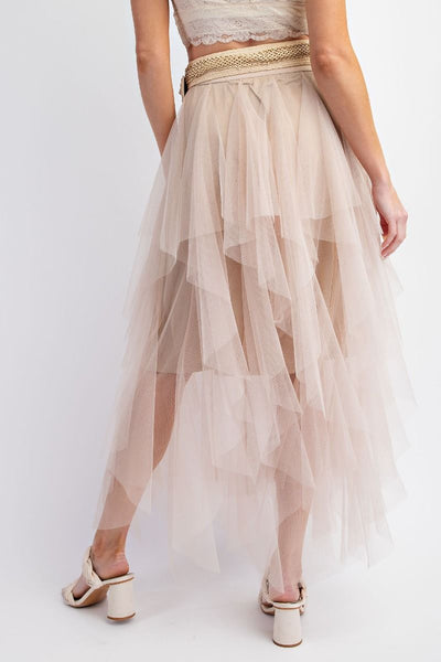 FAIRY MESH MAXI SKIRT