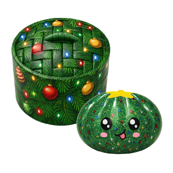 Novelty Brands - Fun Doh Petite (Mini) Squishy Christmas Dumplings Toy