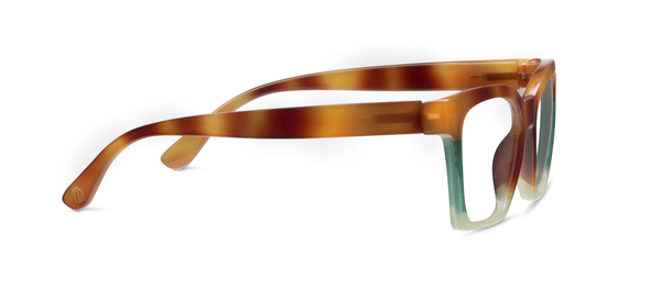 Birdie (Blue Light): Blonde Tortoise Colorblock/ 1.75