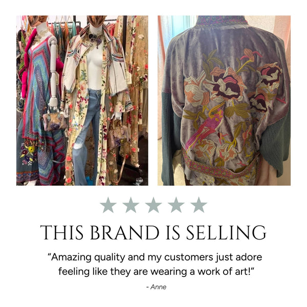 Aratta | Women's Fashion - Be My Valentine Shirt | Floral Button Down | Long Sleeve Top: Vintage Rose / XL