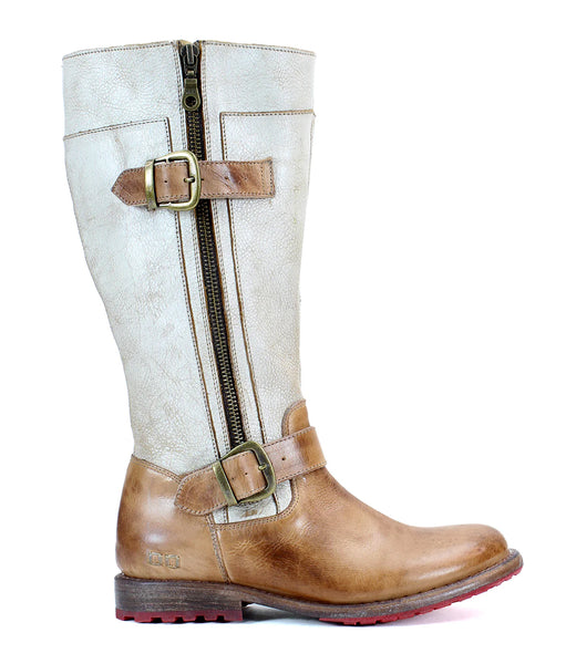 BedStu Gogo Lug Tan Rustic Boot