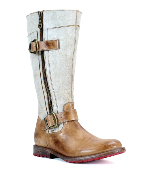 BedStu Gogo Lug Tan Rustic Boot