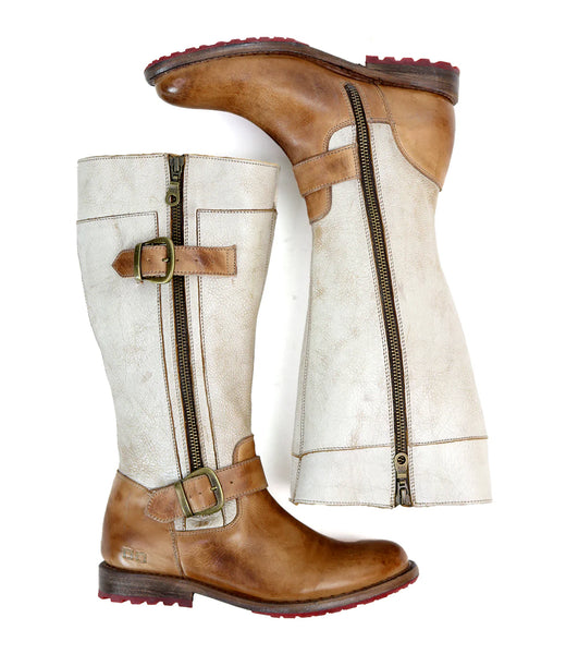 BedStu Gogo Lug Tan Rustic Boot