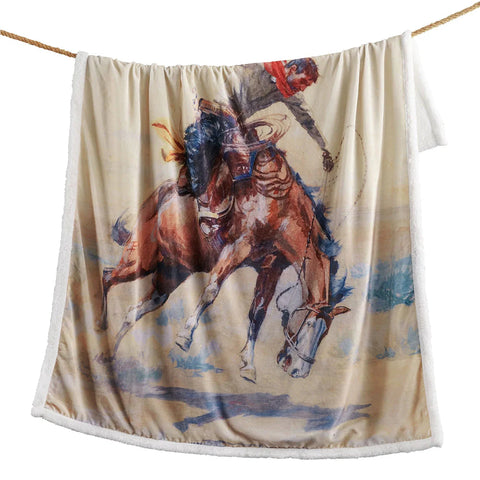 CAMPFIRE SHERPA THROW (Mult Styles)