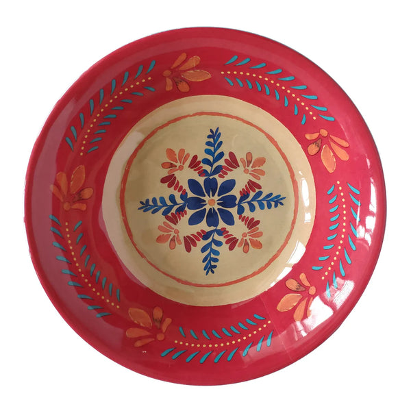 Bonita Talavera Design 14PC Melamine Dinnerware Set