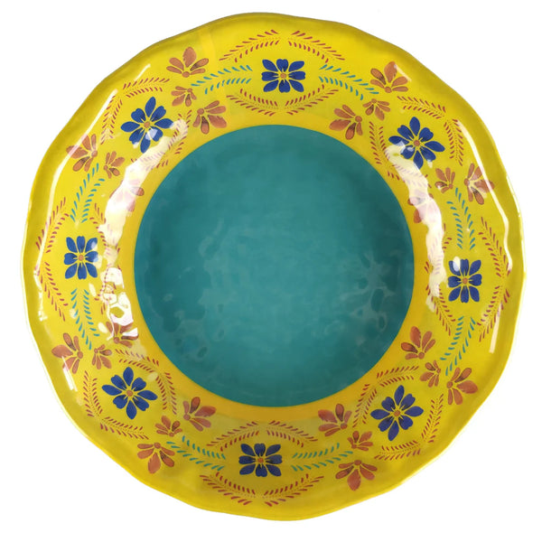 Bonita Talavera Design 14PC Melamine Dinnerware Set
