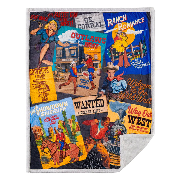 CAMPFIRE SHERPA THROW (Mult Styles)