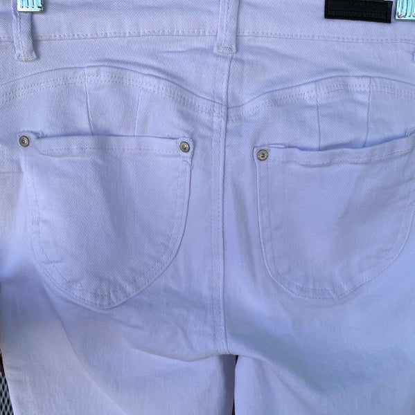 White Bermuda Shorts