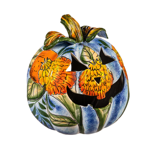 Talavera Jack-O-Lantern Pumpkin -5 DESIGNS