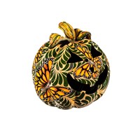 Talavera Jack-O-Lantern Pumpkin -5 DESIGNS