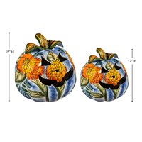 Talavera Jack-O-Lantern Pumpkin -5 DESIGNS