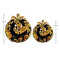 Talavera Jack-O-Lantern Pumpkin -5 DESIGNS