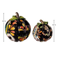 Talavera Jack-O-Lantern Pumpkin -5 DESIGNS