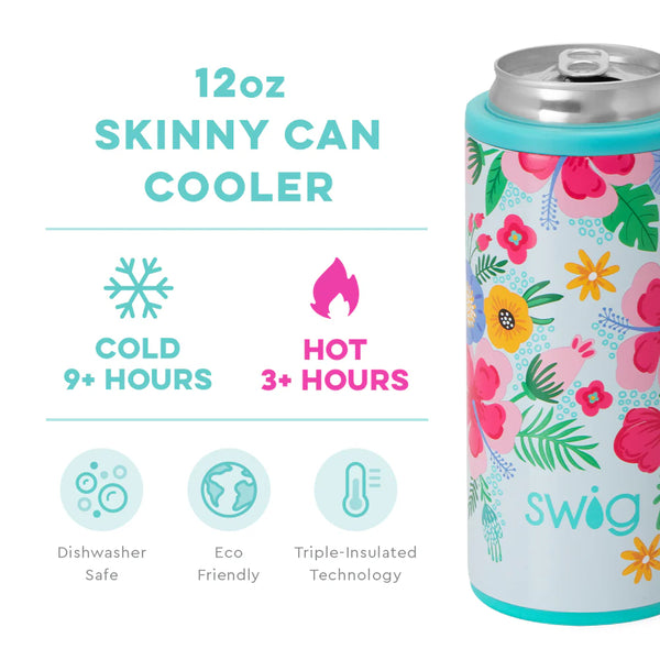 Island Bloom Skinny Can Cooler 12oz