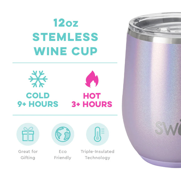 Stemless Wine Cup 14oz (Mult Styles)