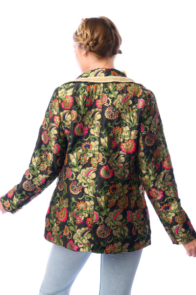 RENAISSANCE SILK JACQUARD BLAZER