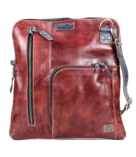 AIKEN CHERRY LACQUER RUSTIC CROSSBODY