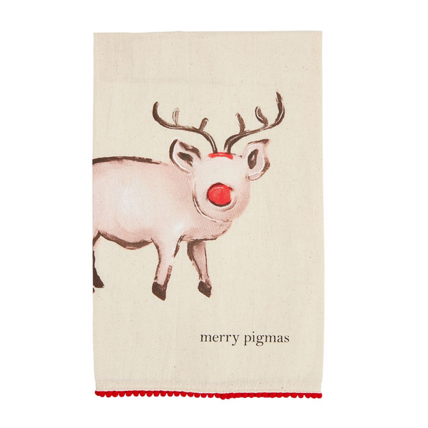 Christmas Pom Towel 4 Styles