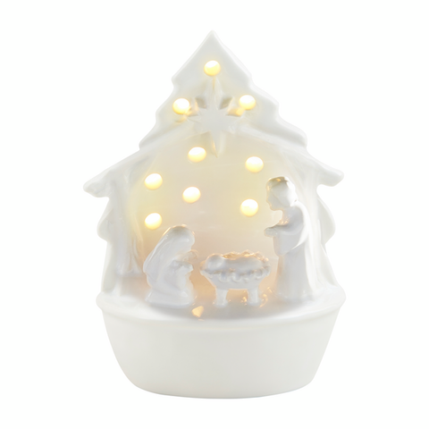 Light-Up Nativity Sitter