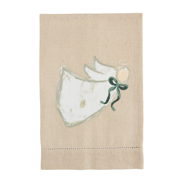 Painted Christmas Towels