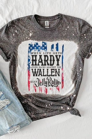 When Life Gets Hardy Graphic T Shirt