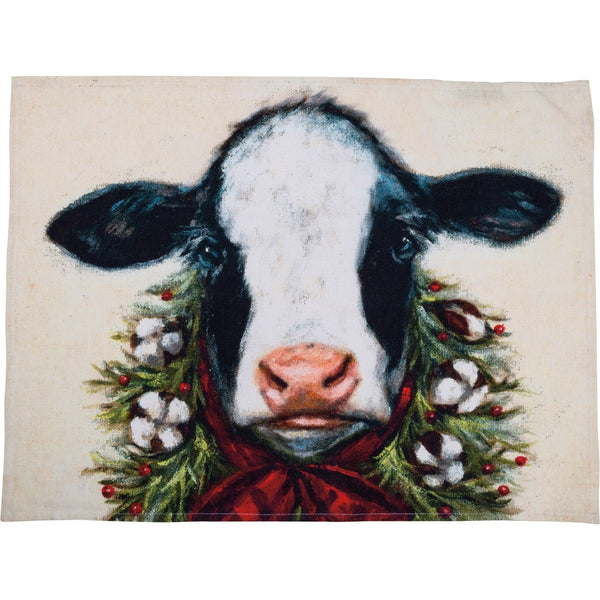 Christmas Kitchen Towel - Calf