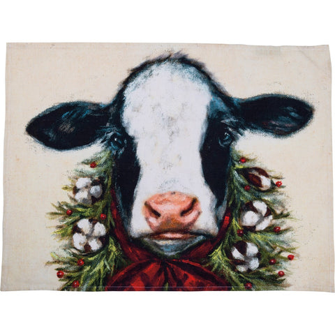 Christmas Kitchen Towel - Calf