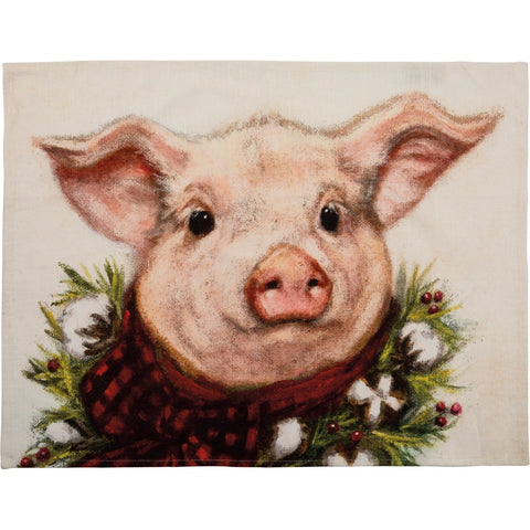 Pig Kitchen Towel