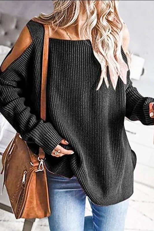 Mazik Ribbed Knitted Sweater