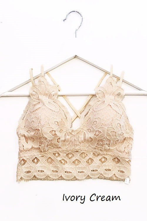 Anemone~ Beautiful crochet lace bralette~ Extended Sizes – JJs Designs &  Boutique
