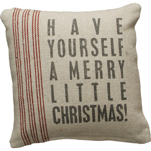 Merry Little Christmas Pillow