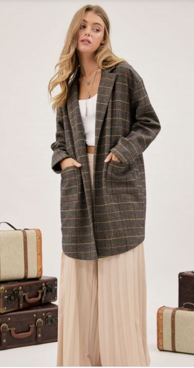 Oversized Tweed Jacket