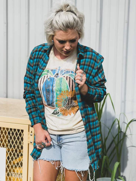 Sunflower Pumpkin Tee