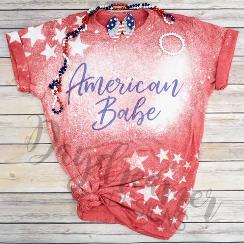 American Babe Bleached Tee