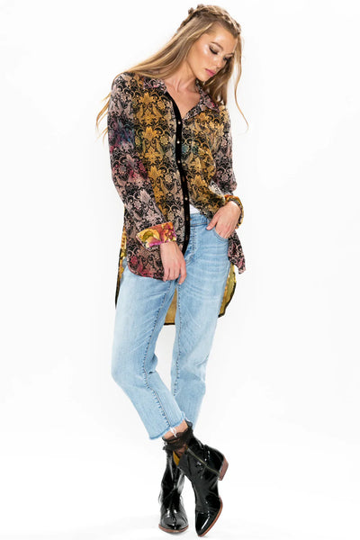 Midnight Floral Shirt