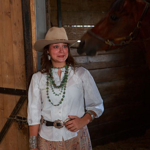 Laurie Blouse by Tasha Polizzi