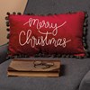 Merry Christmas Velvet Pillow