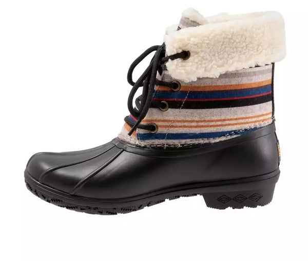 Pendleton Bridger Stripe Duck Mid Rain Boots