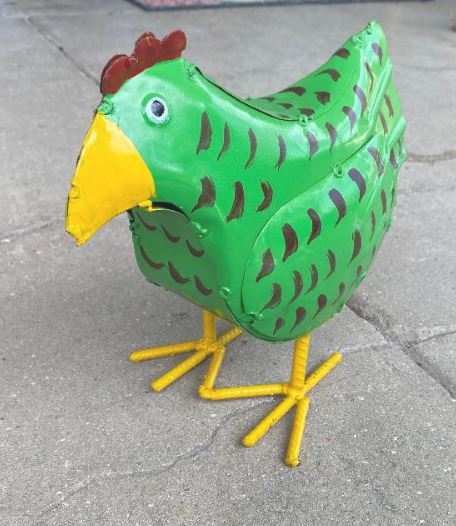 XS Metal Chickens 9" (various)