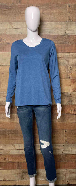 Long Sleeve V-Neck Top