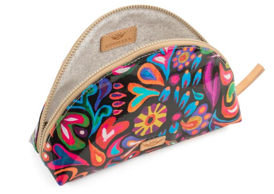 Sophie Swirly Cosmetic Bag (in 2 sizes) by Consuela