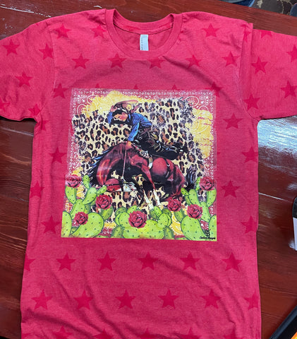 Bandana Bronc T Shirt