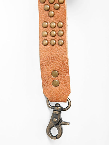 Studded Leather Purse Strap - 2 variations